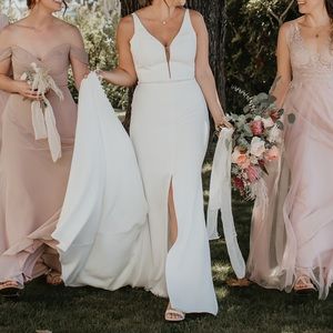 Wedding Dress & Cathedral Veil